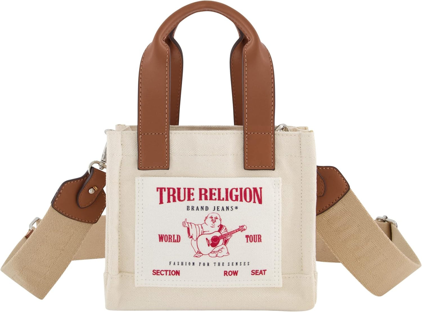 True Religion Mini Travel Shoulder Bag for Stylish Women
