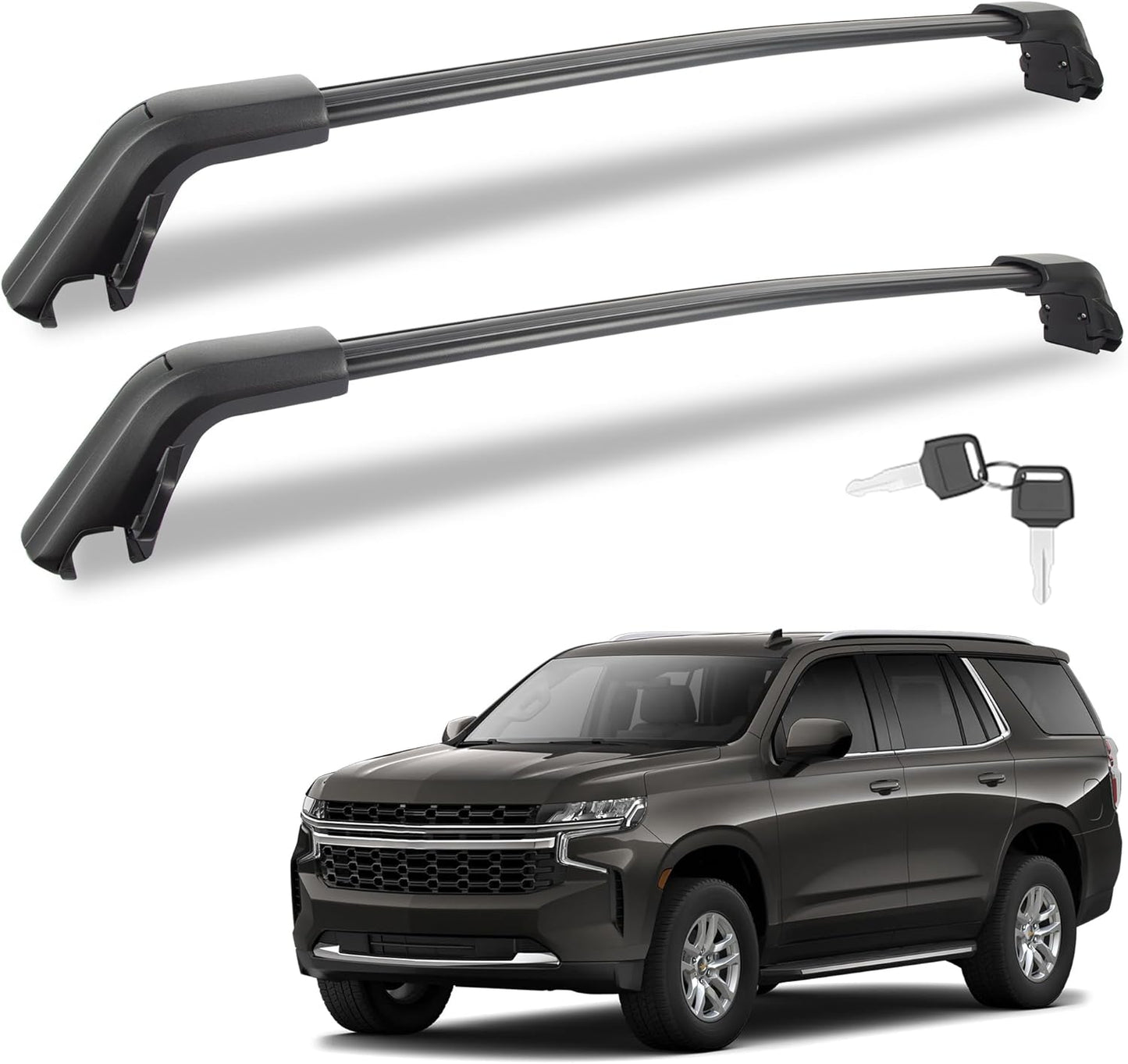 Anti-Theft Roof Rack Cross Bars for Chevrolet Tahoe & GMC Yukon