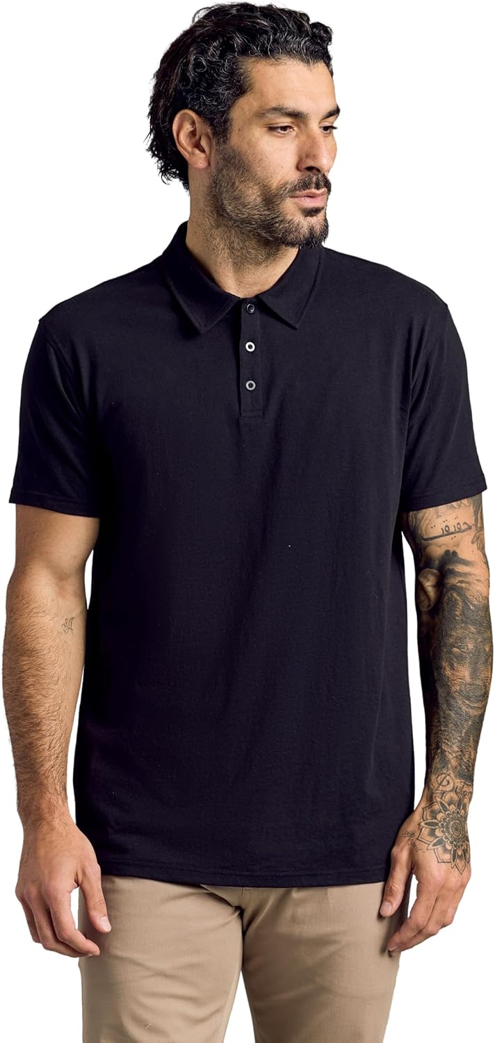 True Classic Men's Polo Shirts for All-Day Comfort and Style