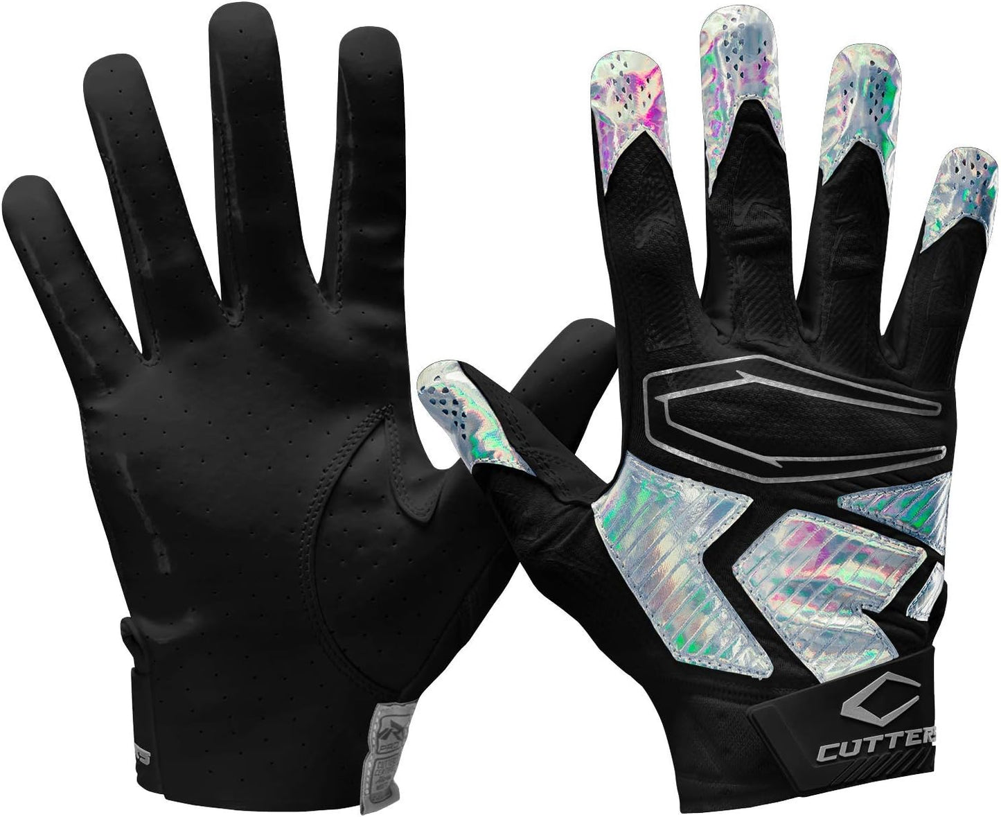 Cutters Football Gloves: Pro 4.0 Ultra Grip for Youth & Adult - No Slip!