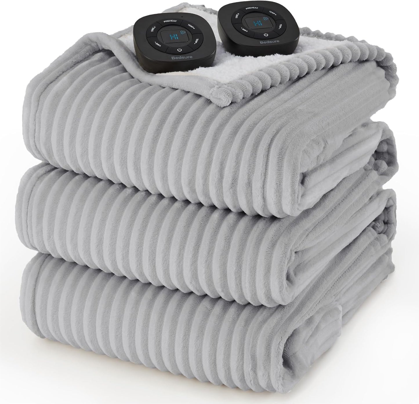 Bedsure GentleSoft Electric Blanket Queen Size for Cozy Comfort