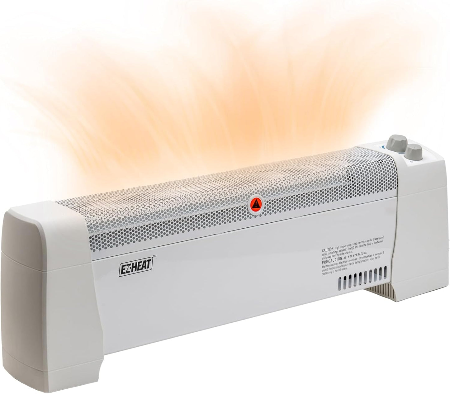 1,500W Baseboard Heater: EZ-HEAT | Adjustable Thermostat, Safety Features, CZ600