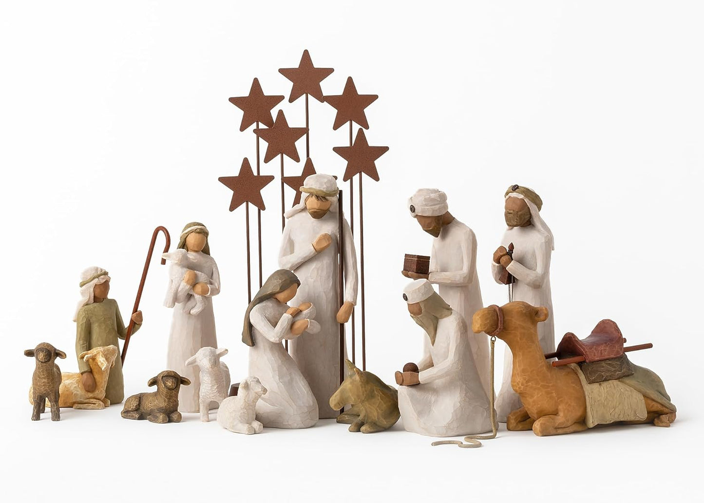 Willow Tree Nativity Starter Figures Set with Three Wisemen