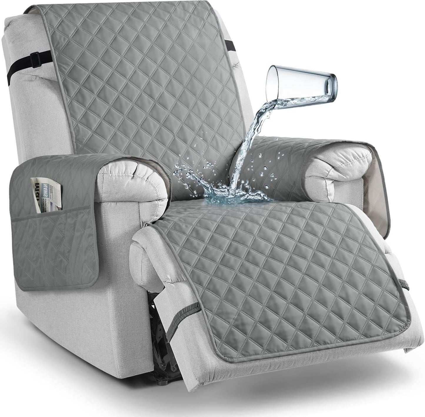 TAOCOCO Waterproof Recliner Chair Cover for Pets and Kids