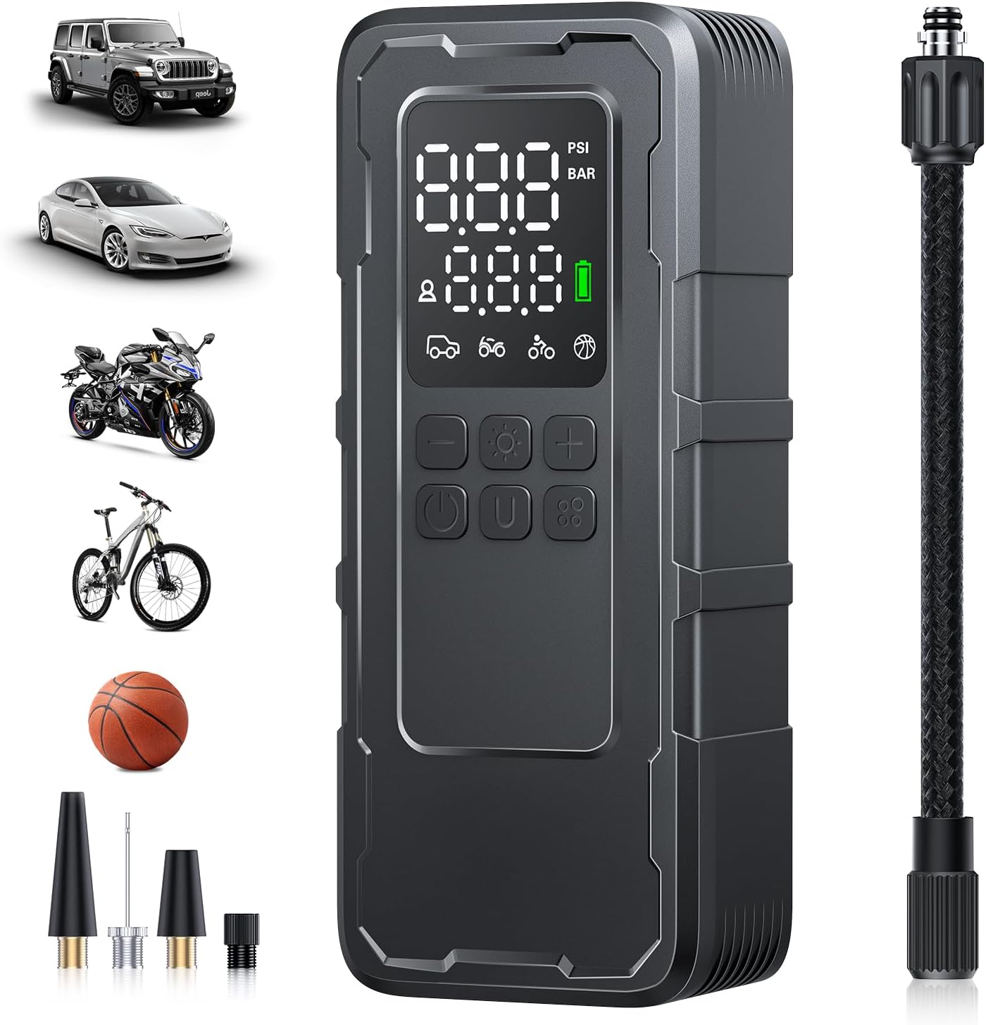 Fast Inflation 150PSI Tire Inflator: Yeskuyan