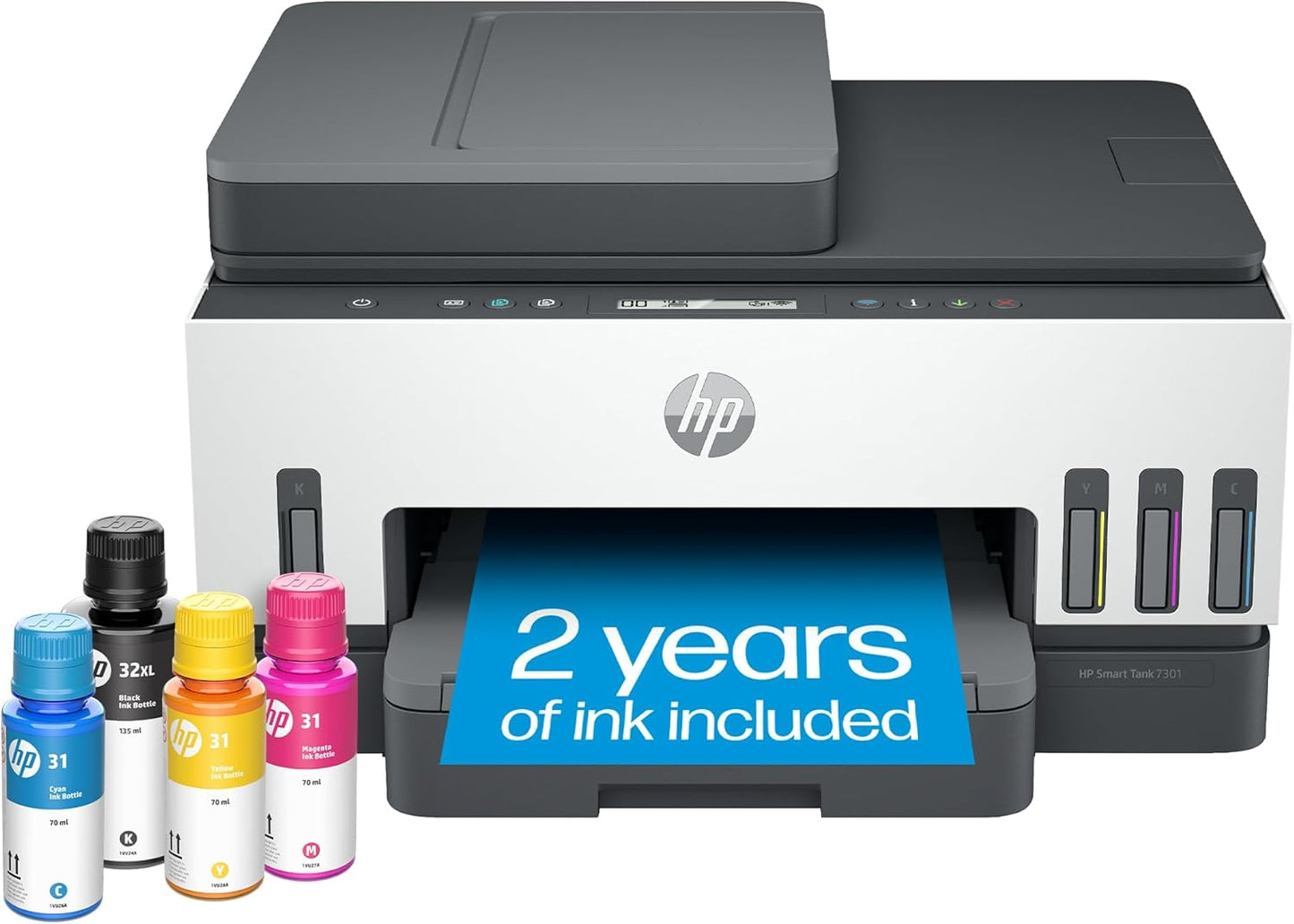 HP Smart-Tank 7301: Cartridge-Free Wireless Printing