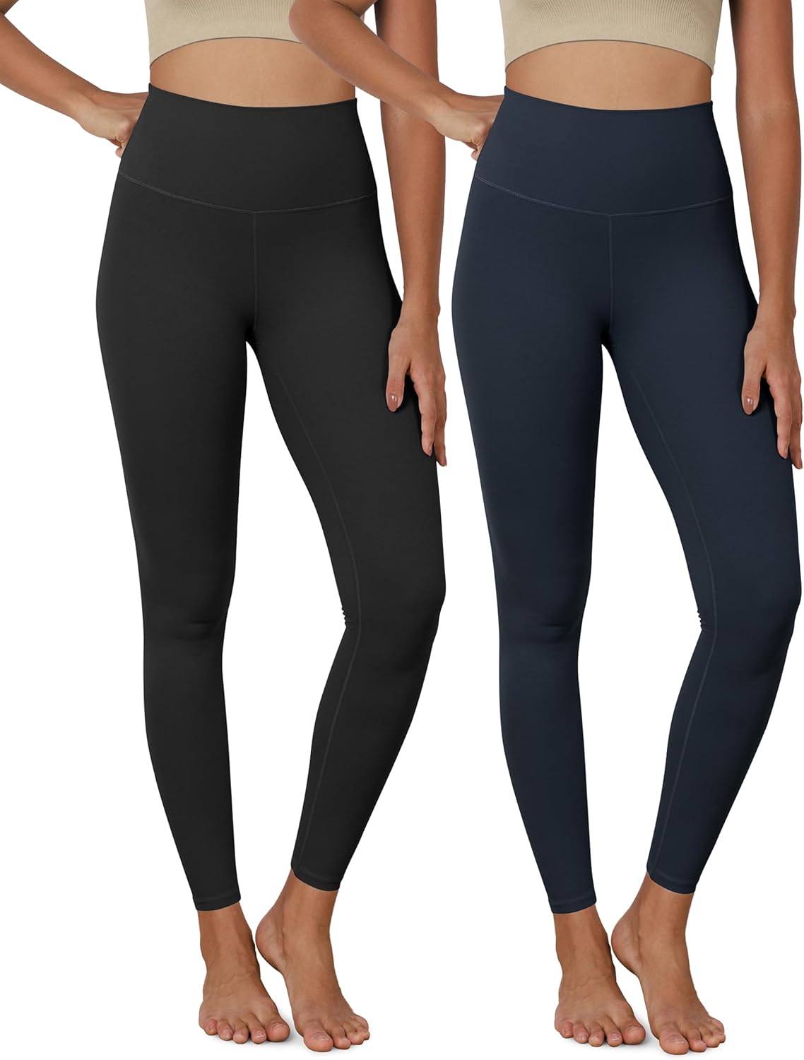 ODODOS Buttery Soft Lounge Yoga Leggings for Women - 25 Inseam