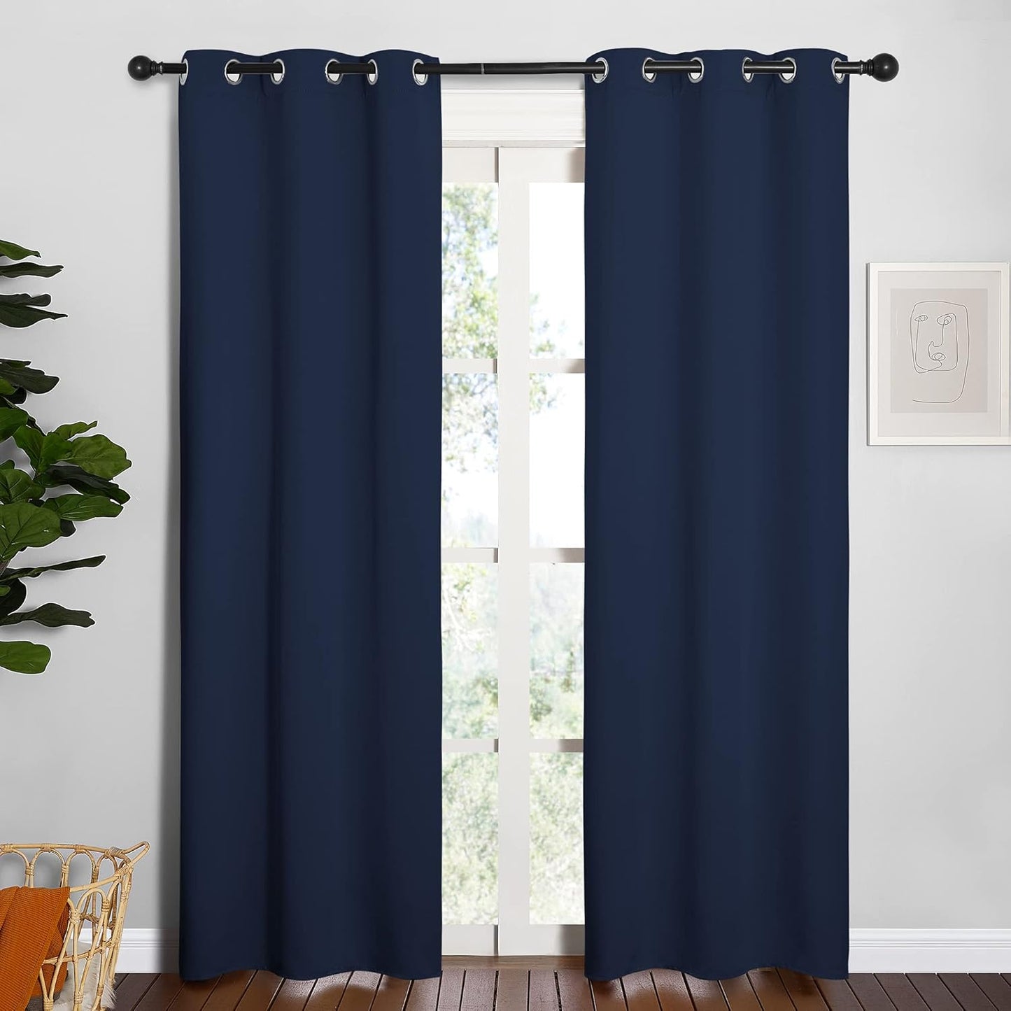 NICETOWN Blackout Curtain Panels for Energy Saving and Style