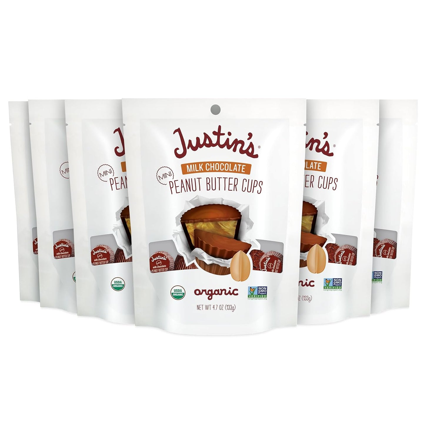 Organic Mini Milk Chocolate Peanut Butter Cups for Sharing