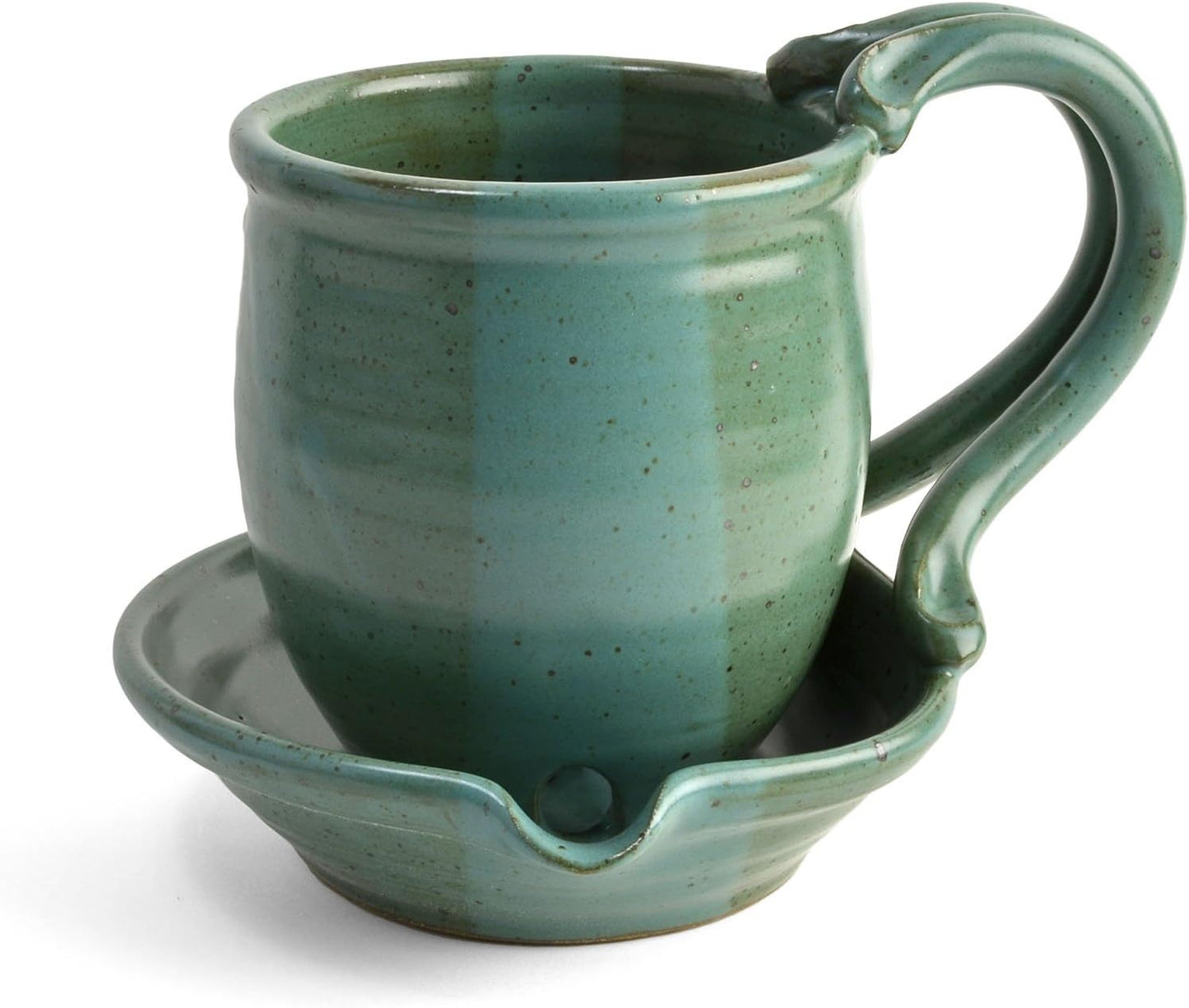 Effortless Bacon Crisping in Teal Green