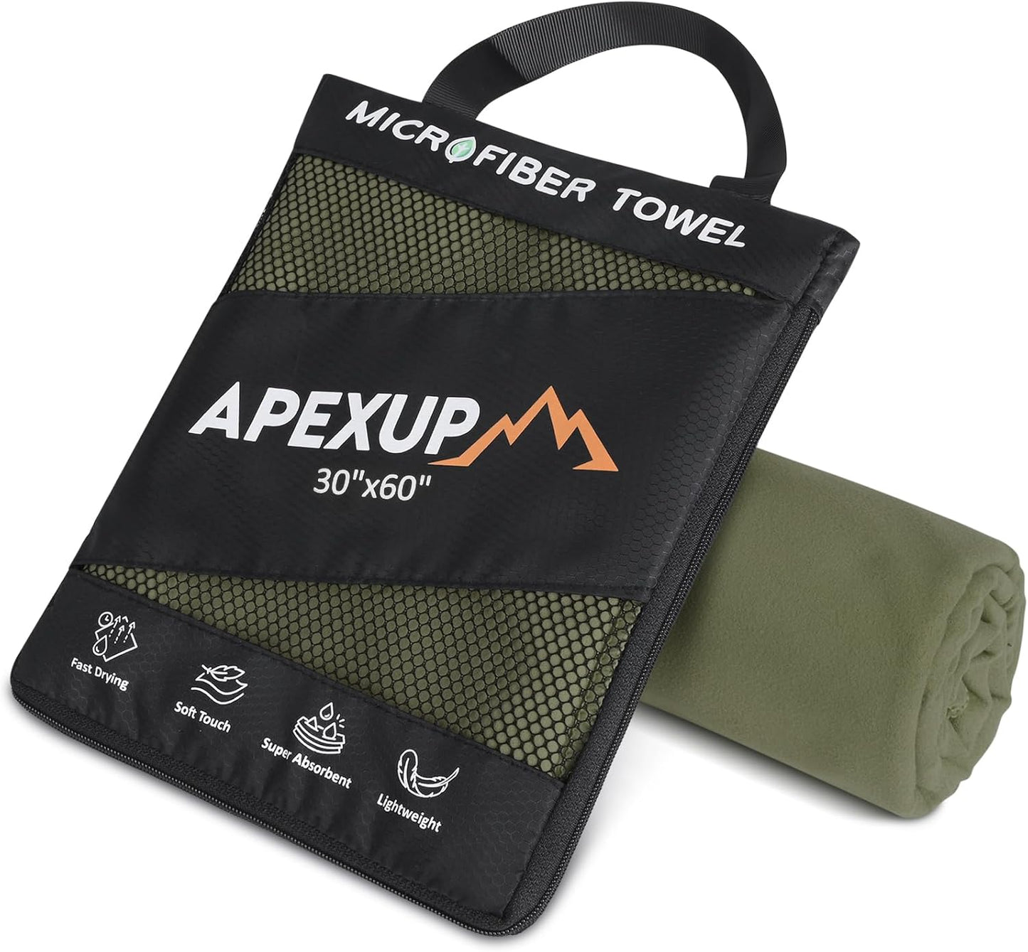 Ultra Absorbent Microfiber Towel - Quick Dry & Lightweight!