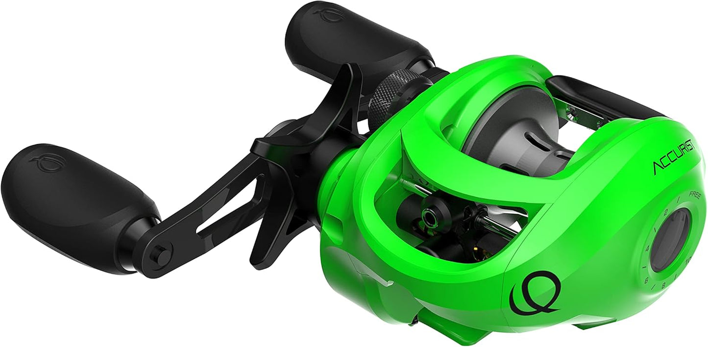 Quantum Accurist 100 Reel: Anti-Reverse Clutch, Aluminum Frame