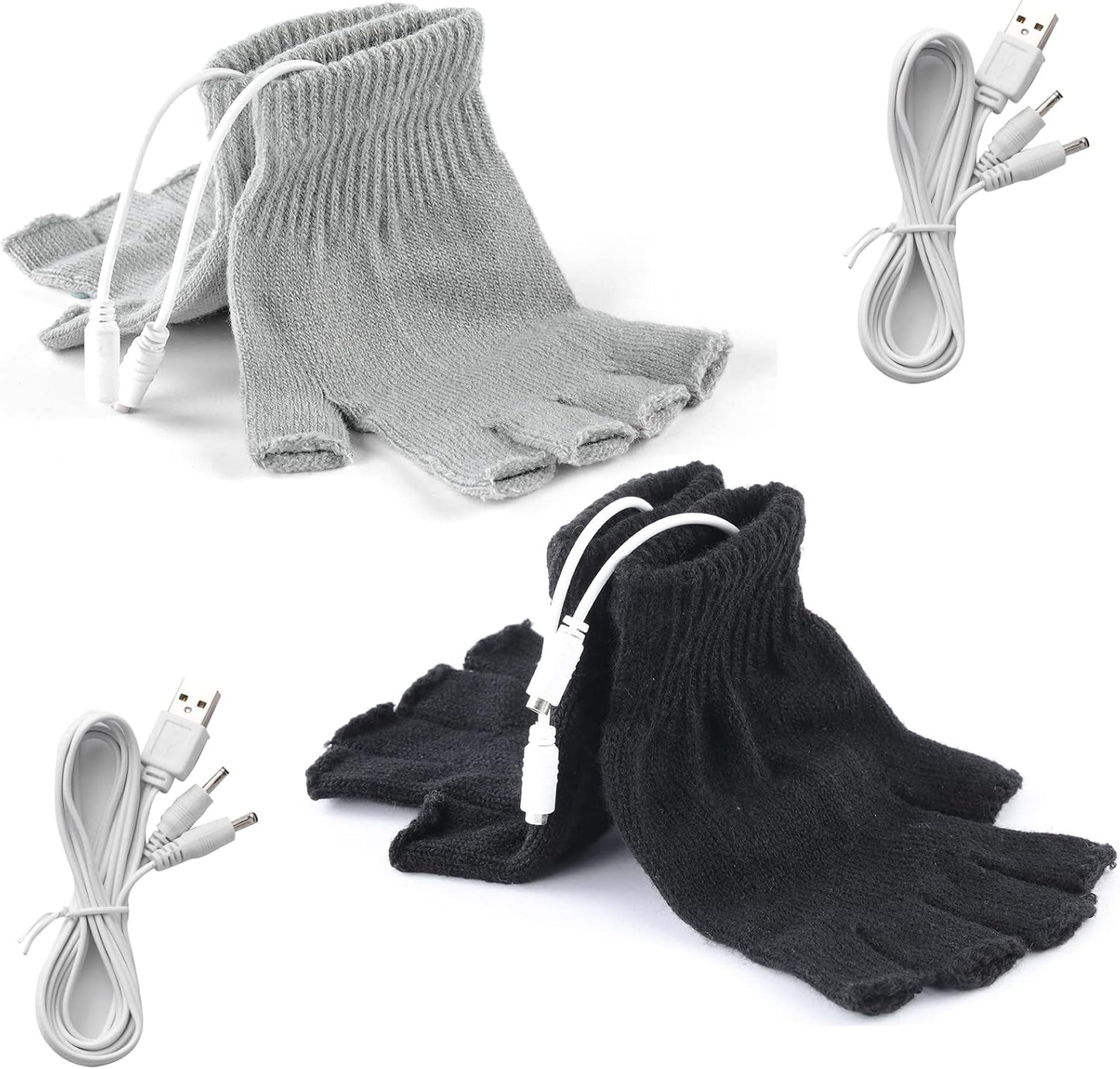 USB Heated Gloves - Cozy Warmth on the Go!