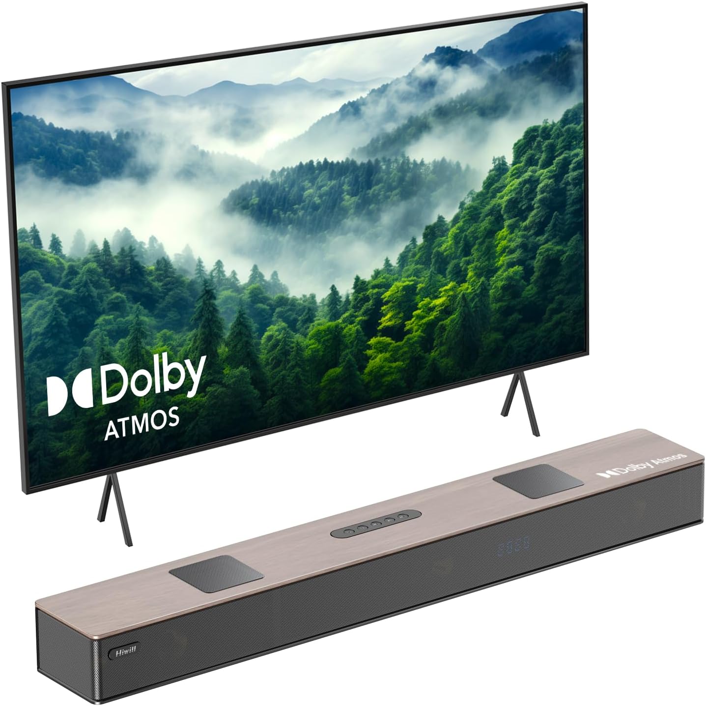 Immerse in 3D Spatial Sound: Hiwill 5.2.2ch Sound Bar