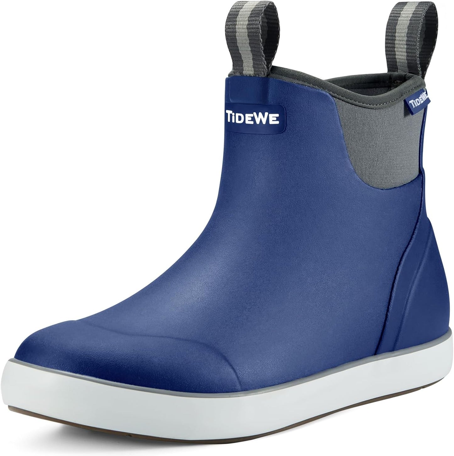 TIDEWE Waterproof Fishing Deck Boots for Men - Slip On Comfort