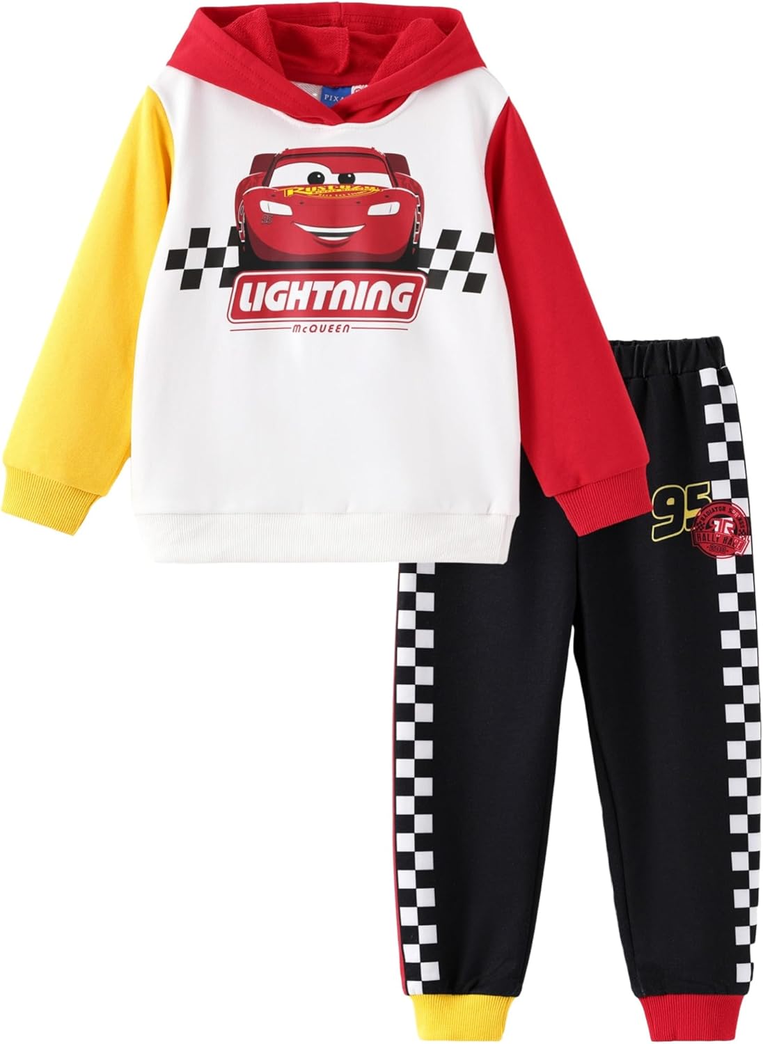 Lightning McQueen Pullover Hoodie & Jogger Pants Set for Boys