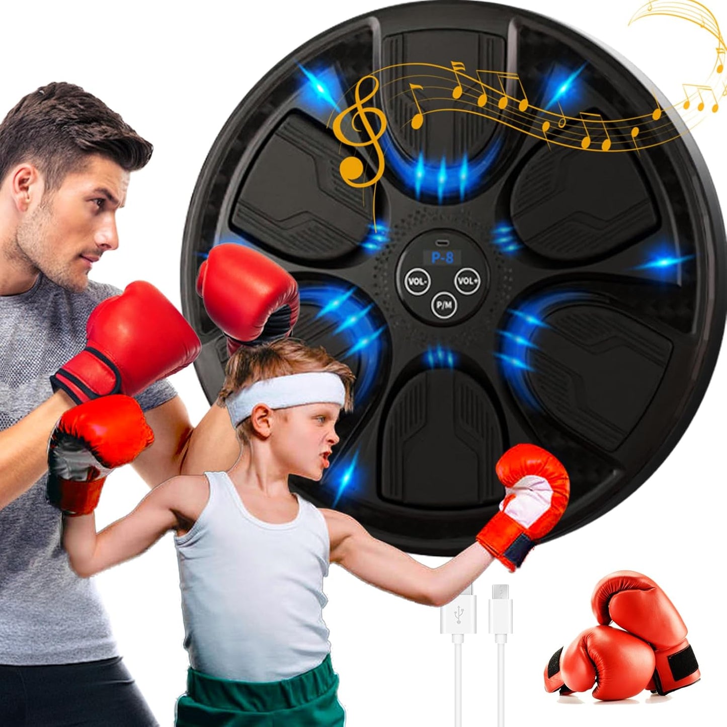 JUFIT Smart Wall-Mounted Boxing Machine: Punch Your Way to Fitness!