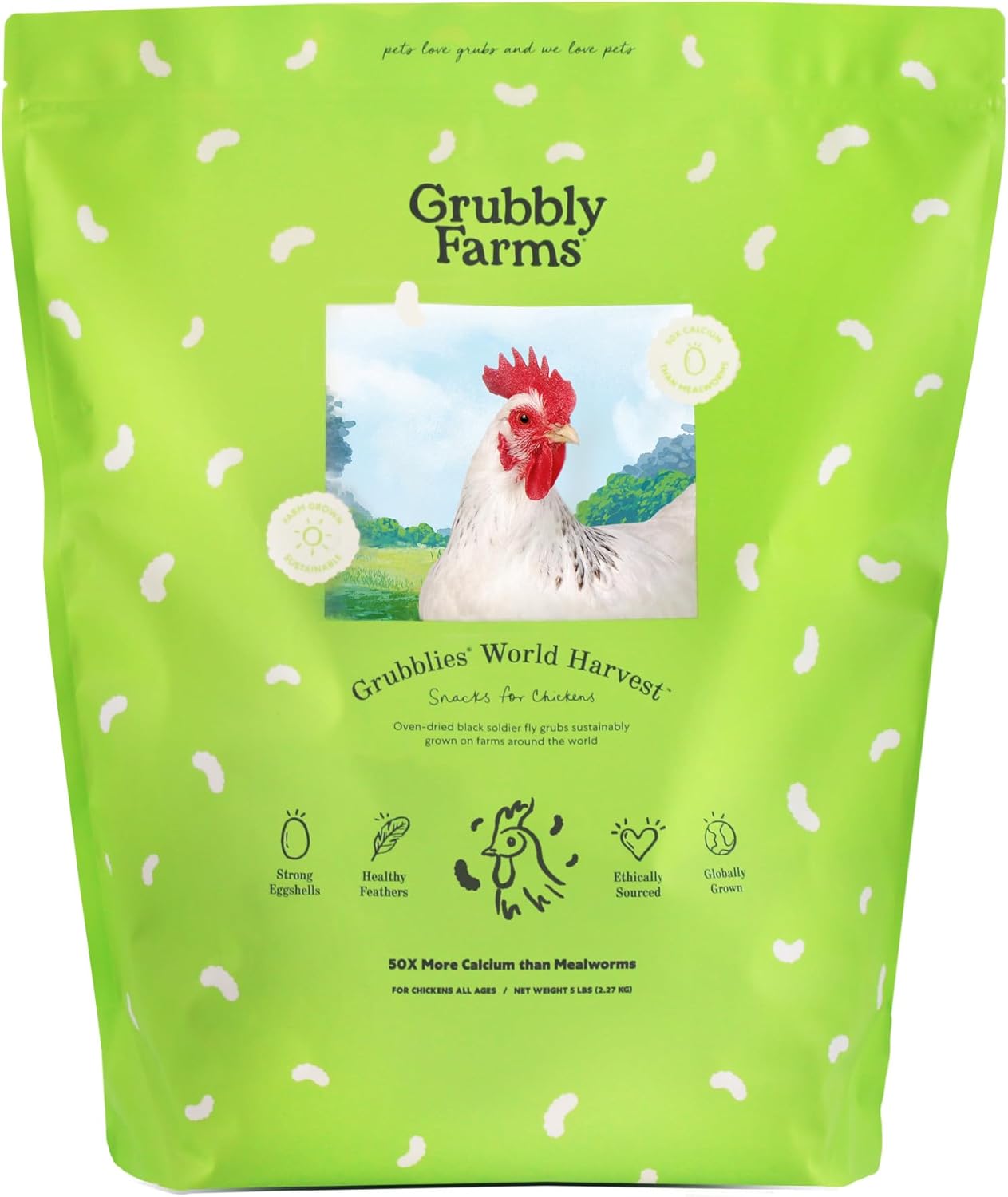 Grubblies Hometown Harvest Chicken Nutrition for Happy Flocks