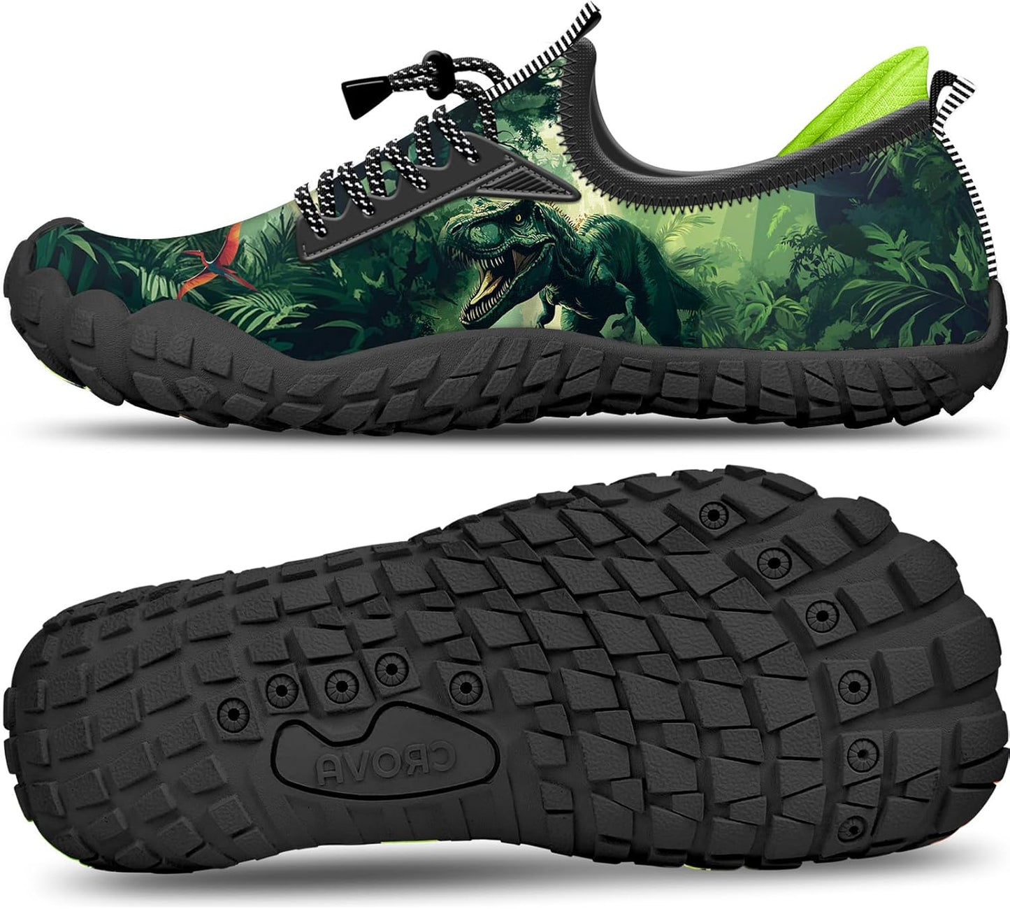 Built-in Heel Grips Water Shoes for Kids Hiking and Swimming