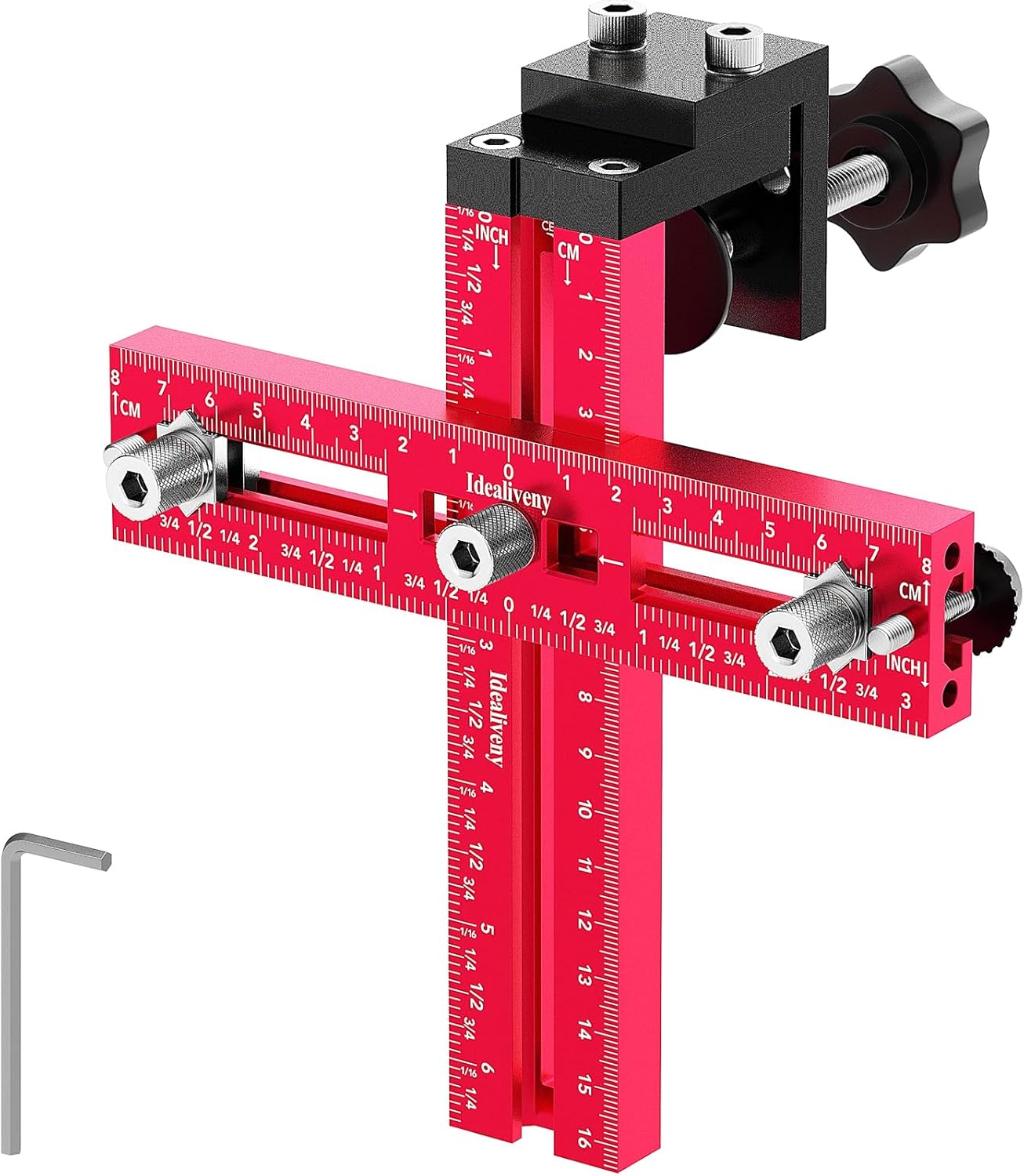 2-in-1 Cabinet Hardware Jig for Precision Drilling & Installation