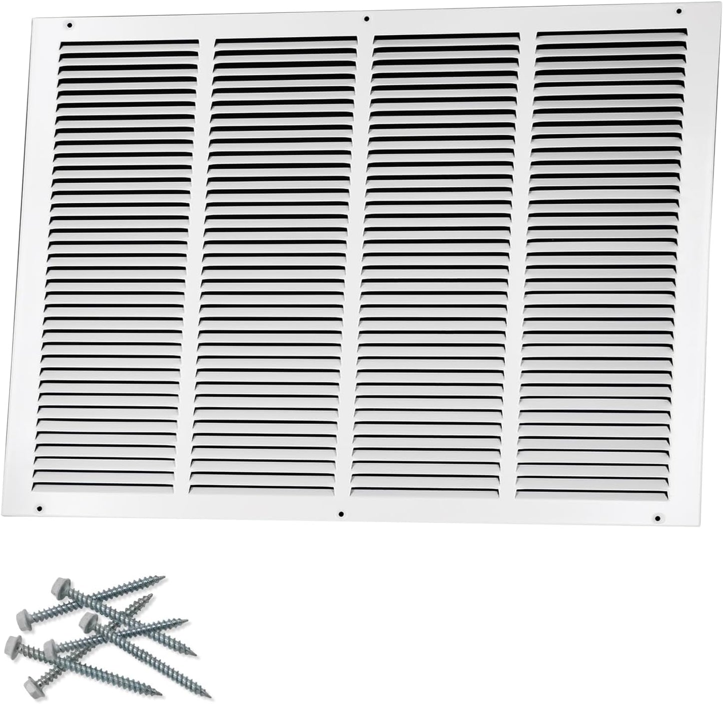 24W x 18H Steel Return Air Grille for Efficient Ventilation