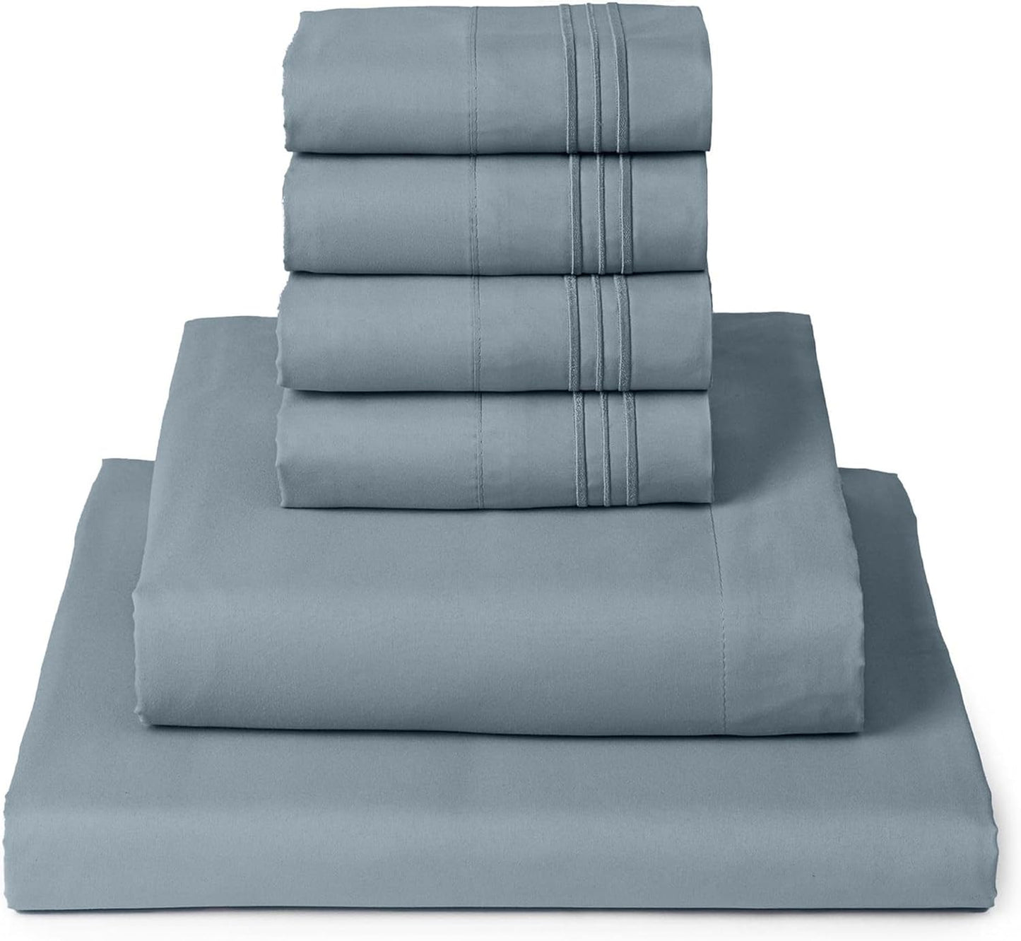 Mellanni Queen Sheet Set - 6-Piece Iconic Collection Bedding