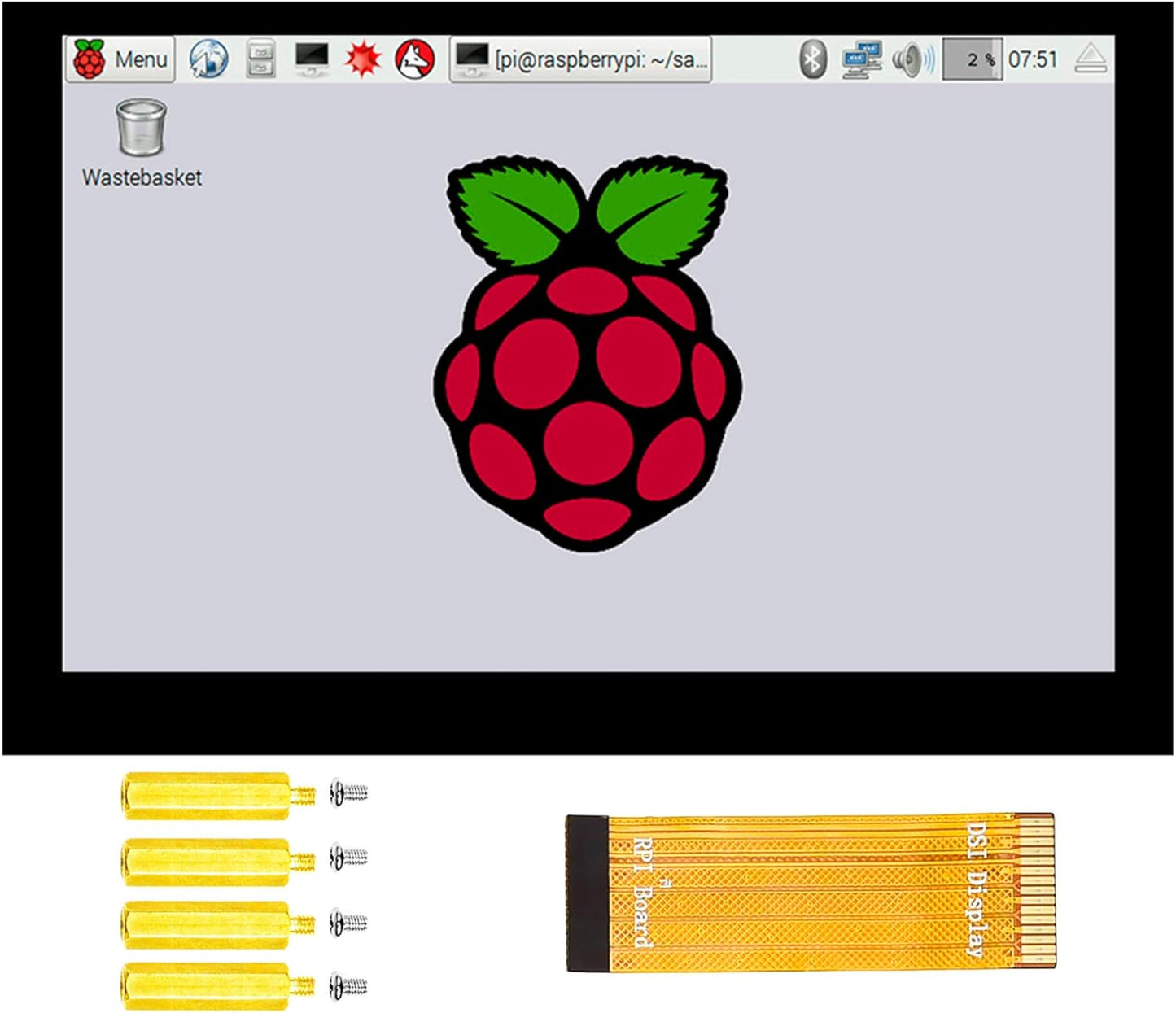 Waveshare 5inch DSI LCD Touch Screen for Raspberry Pi Models