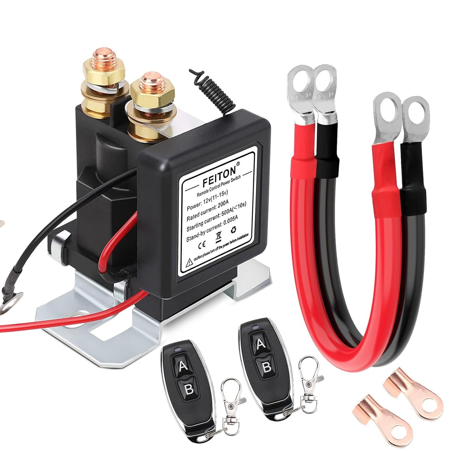 500A Starting Wireless Battery Disconnect Switch for Cars