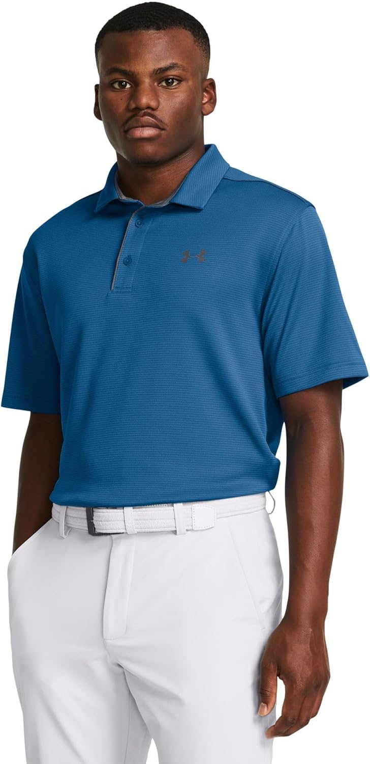 Under Armour Men's Tech Golf Polo - Soft, Light & Breathable
