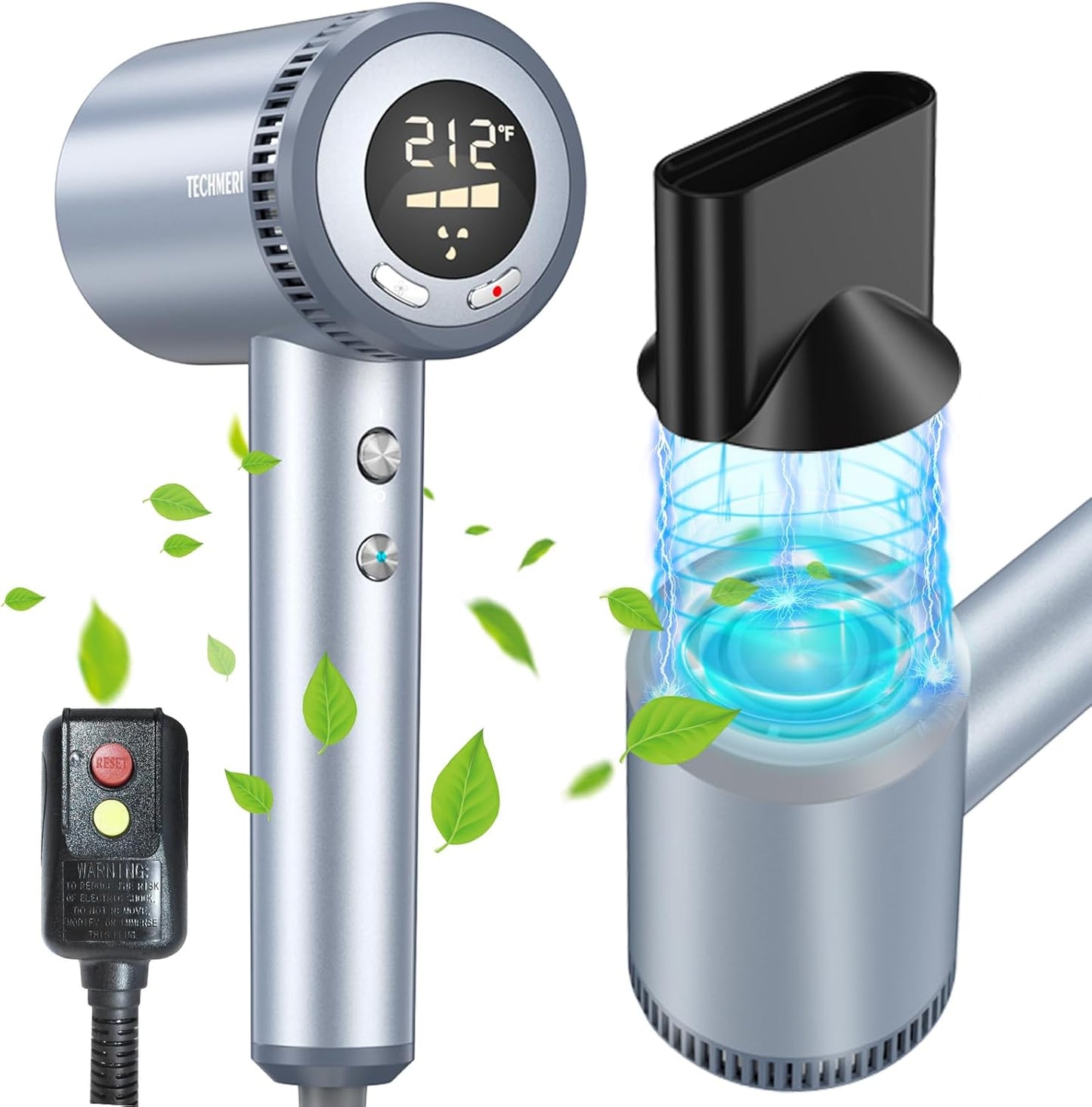 Fast Dry Ionic Hair Dryer - 110000 RPM Motor
