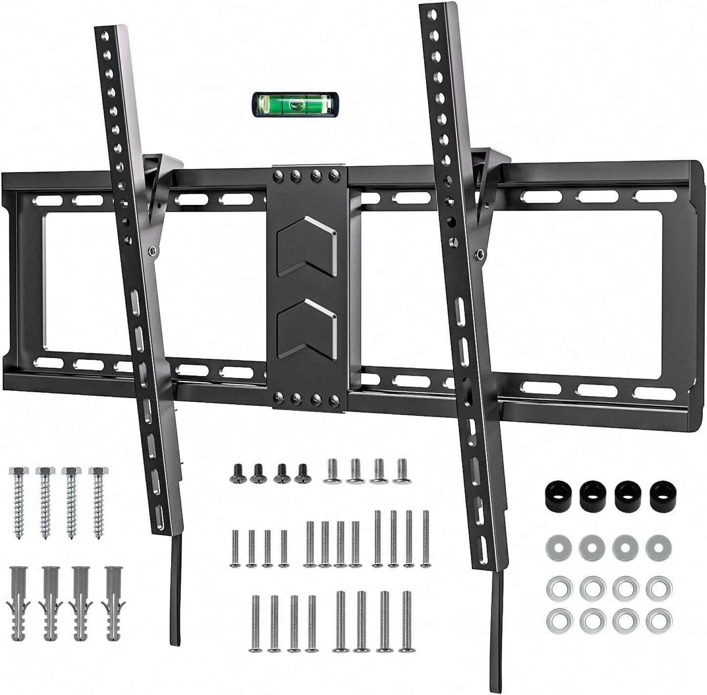 Tilt TV Wall Mount for 37-82 TVs, Low Profile & Sturdy, VESA 600x400mm, Up to 132 lbs