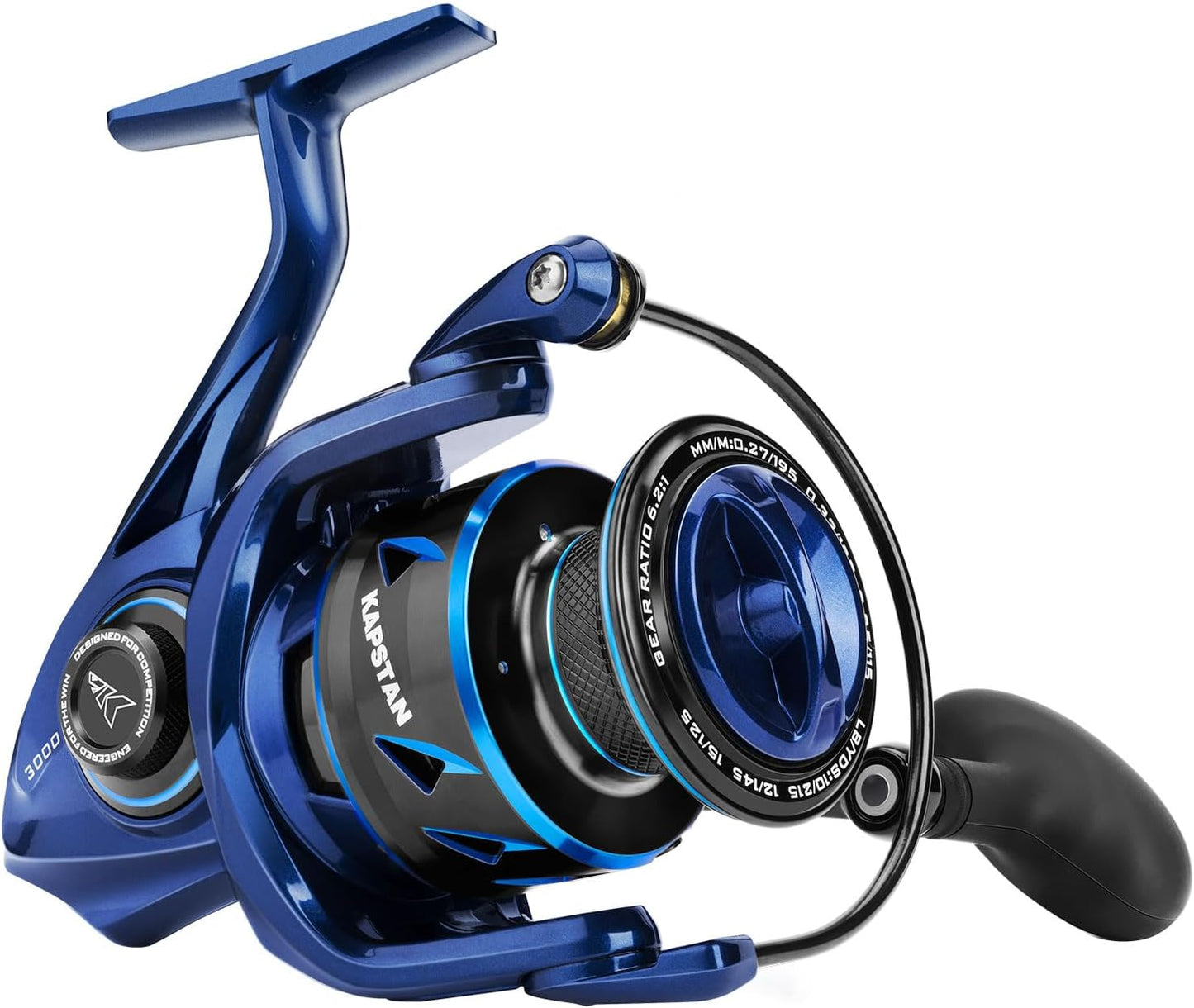 KastKing Kapstan SE Spinning Reel - 100% Waterproof - Max Drag 55LBs - High Speed - CNC Aluminum