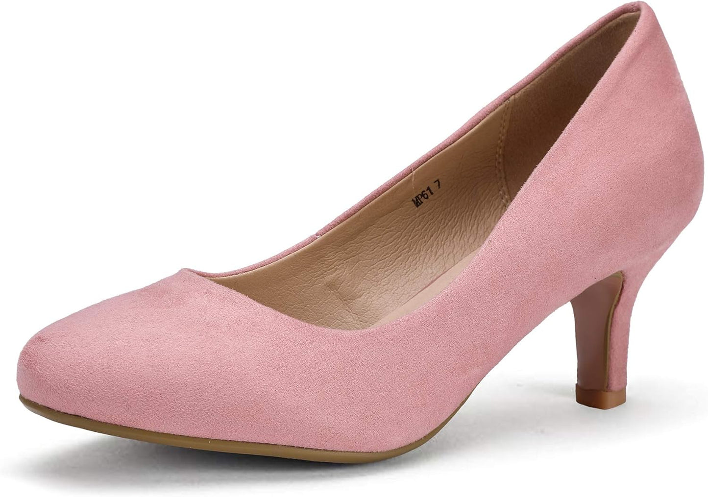 IDIFU Women's Classic Low Heels Dress Pumps for Every Occasion