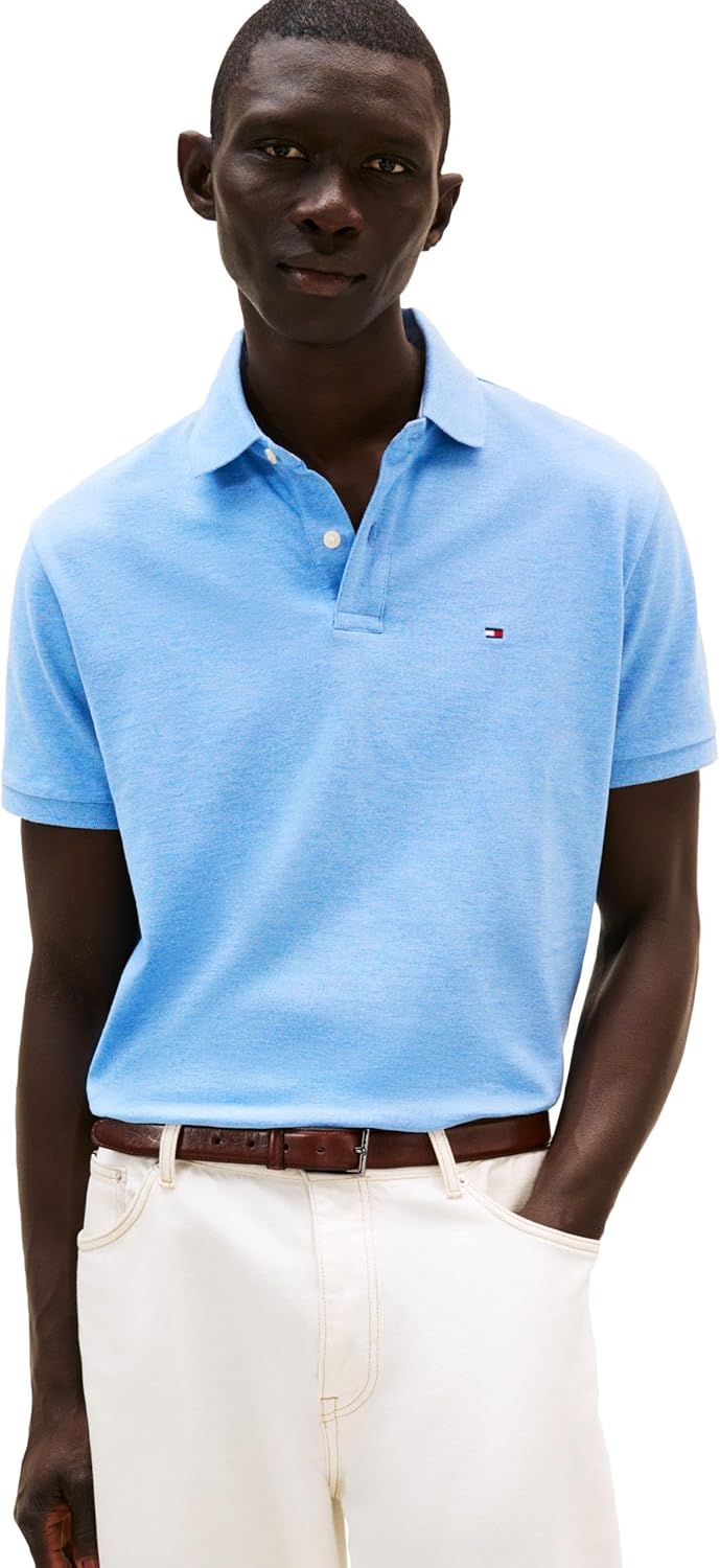 Tommy Hilfiger Mens Short Sleeve Cotton Pique Polo Shirt Review