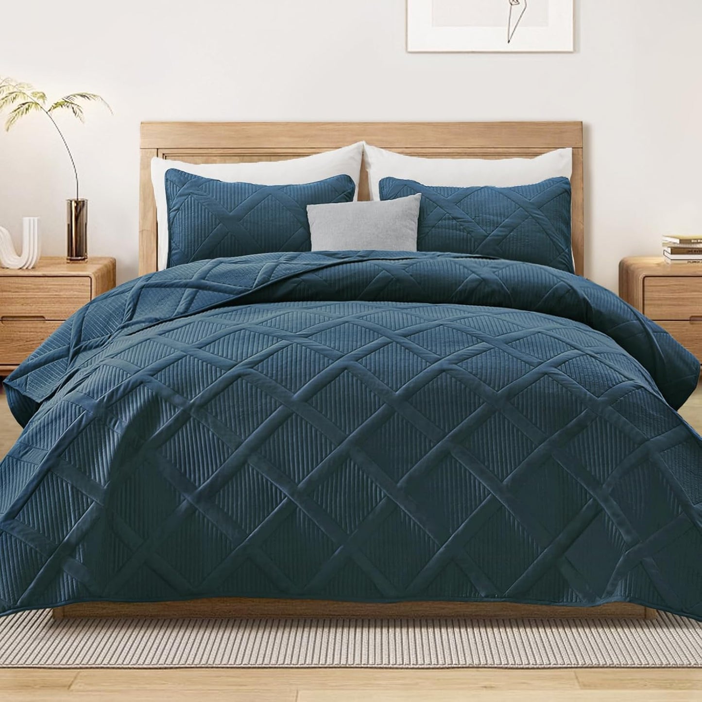Exclusivo Mezcla King Quilt Set - Soft Lightweight Bedspread