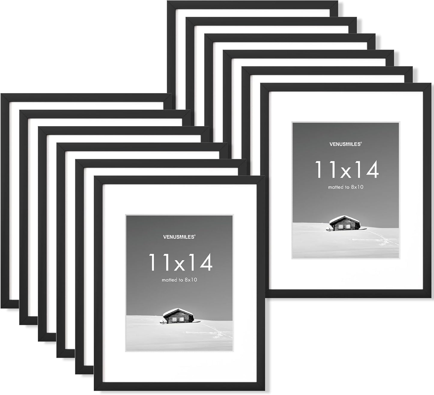 11x14 Picture Frame Set - Perfect for Displaying Memories