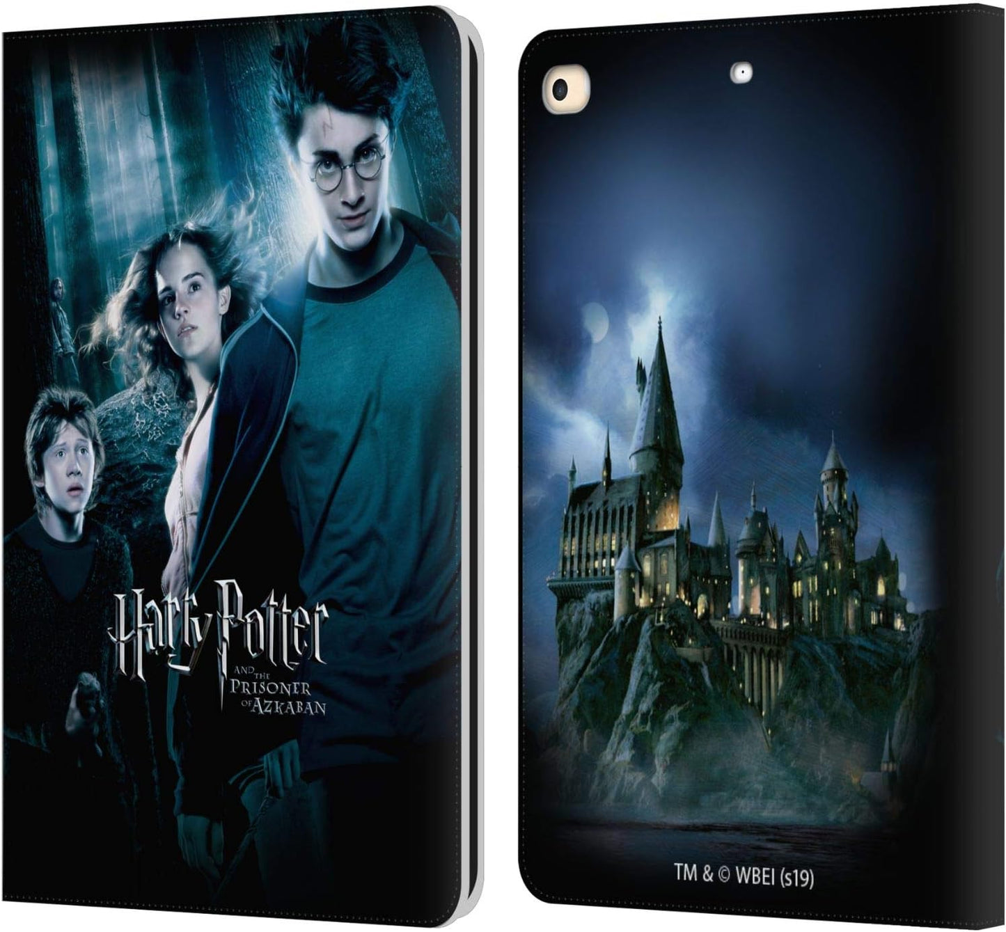 Harry Potter Ron, Harry & Hermione Leather Wallet Case for iPad