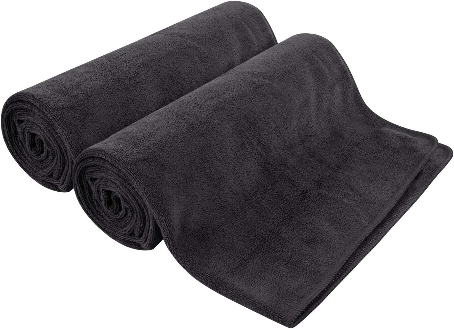 SUNLAND Ultra Soft Microfiber Gym Towel - Super Absorbent & Compact 24x48