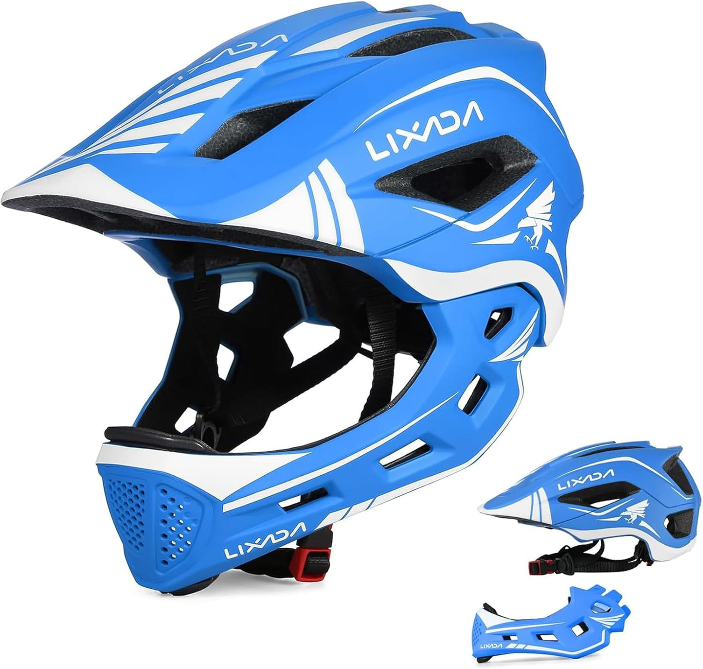 LIXADA Kids Full Face Cycling Helmet for Complete Safety
