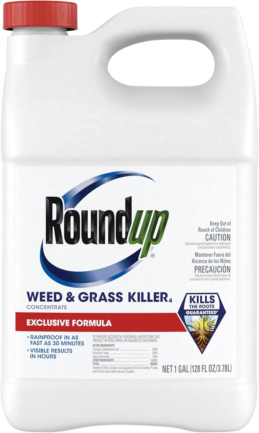 Roundup Weed & Grass Killer4 Concentrate for Tough Weeds Control