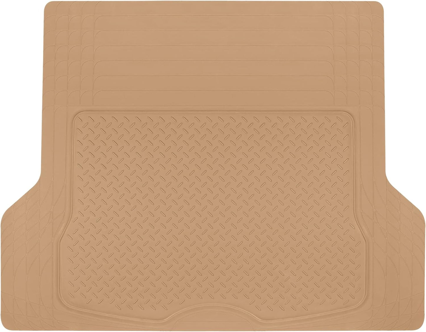 BDK Heavy Duty Rubber Cargo Mat Liner for All-Weather Protection