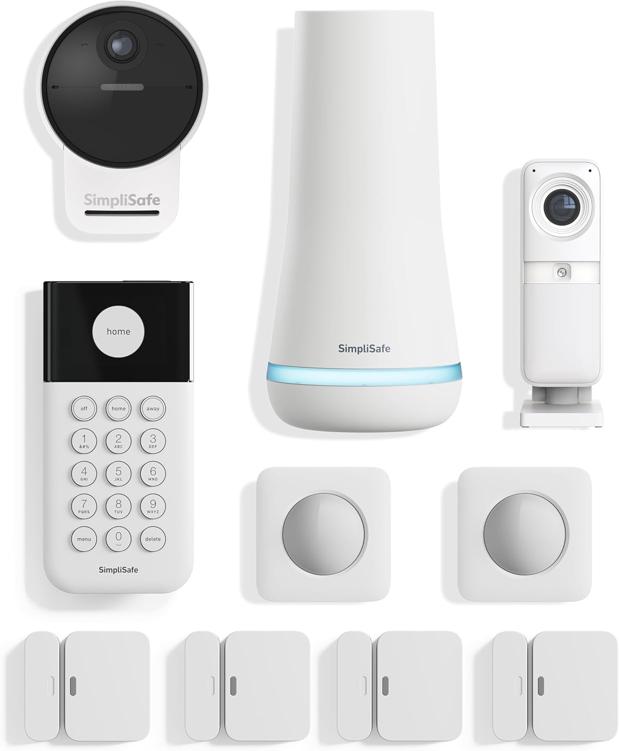 SimpliSafe 10 Piece Wireless Home Security System with Camera