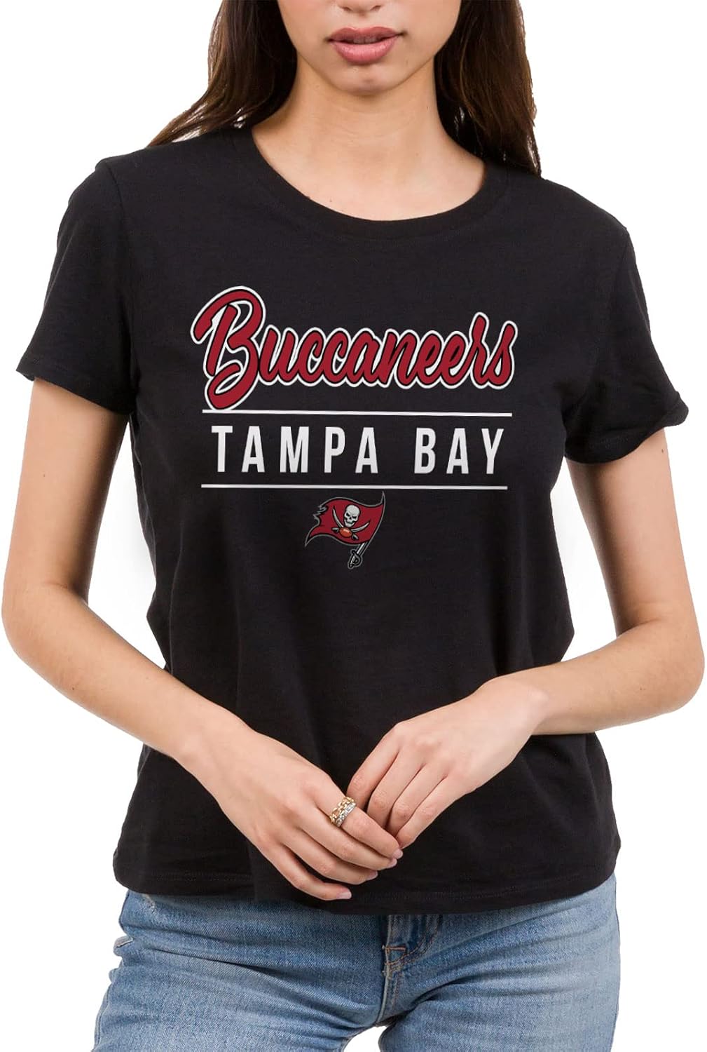 Tampa Bay Buccaneers Women's Lightweight Short Sleeve T-Shirt