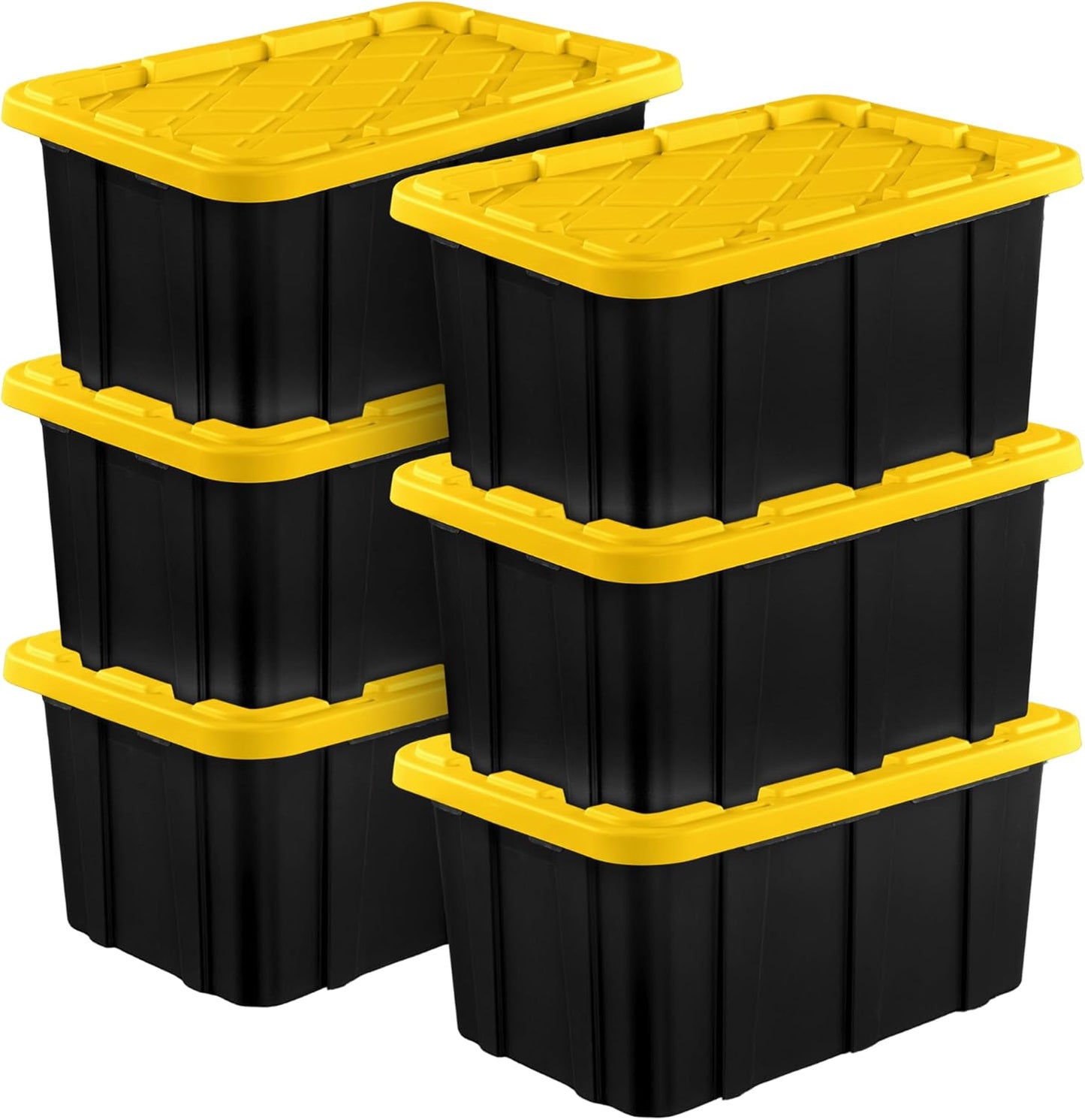 Sterilite 6-Pack Industrial Tote for Heavy-Duty Storage Needs
