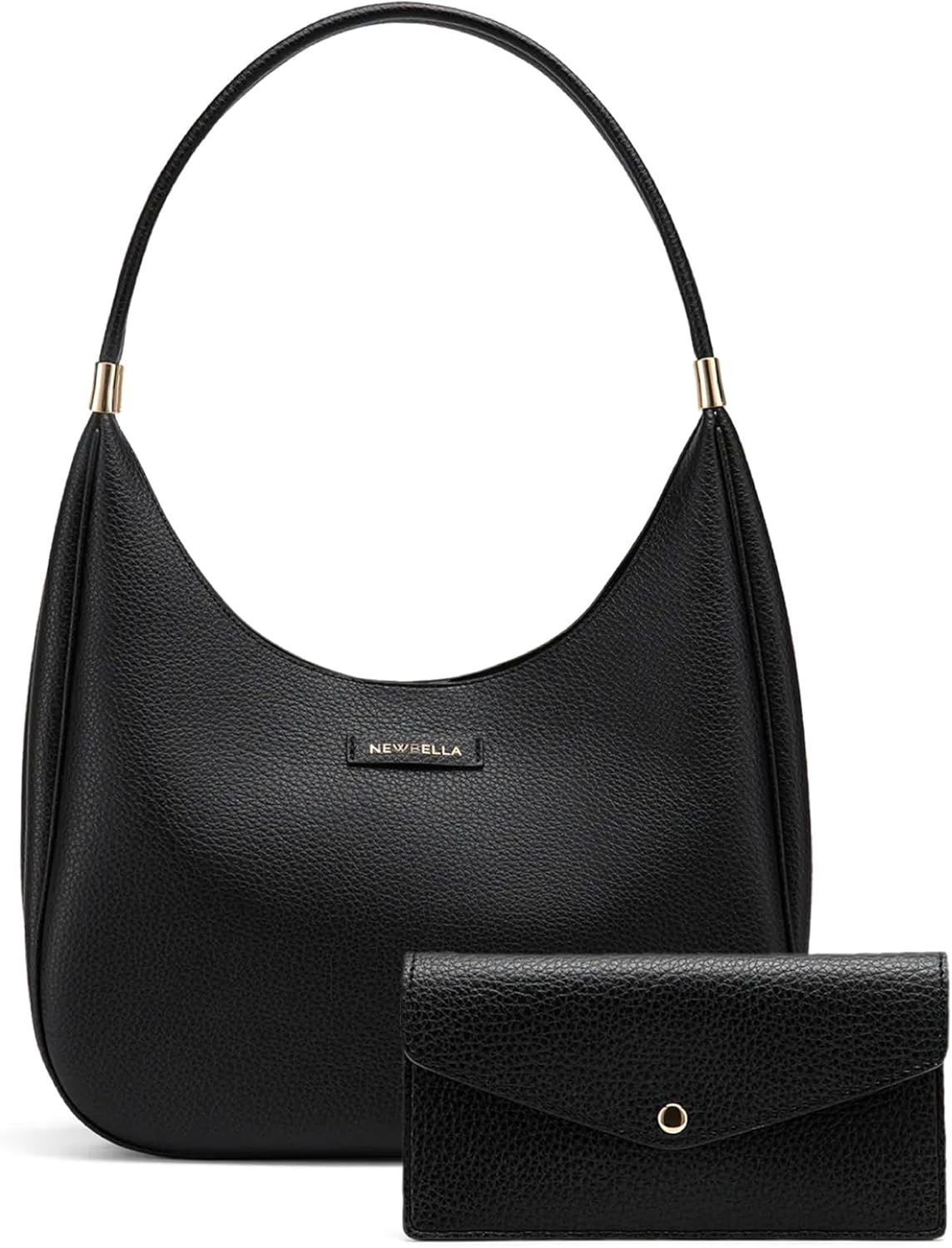 Women's Hobo Purse - Spacious Faux Leather Shoulder Bag