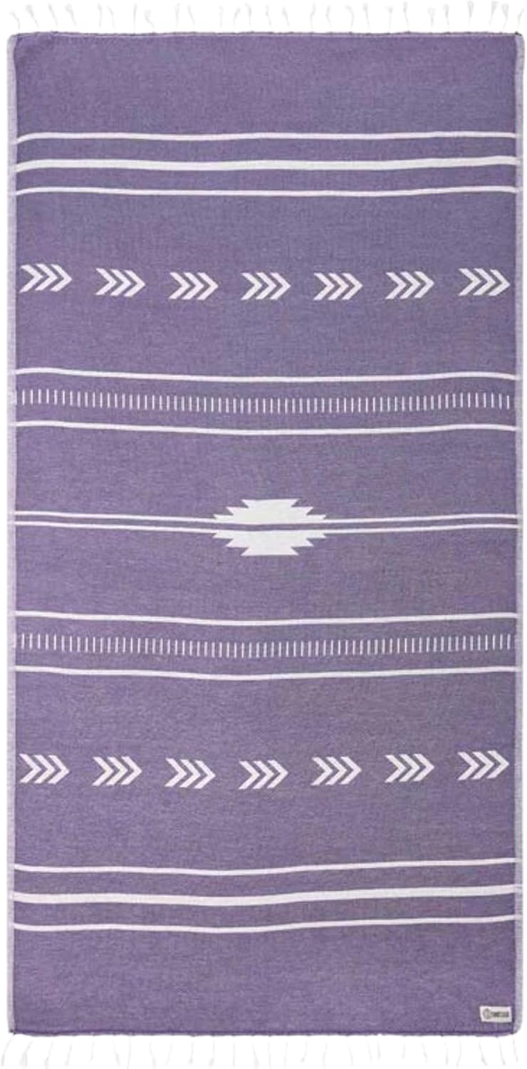 Sand Cloud Turkish Beach Towel - Quick Dry & Sand Free Design
