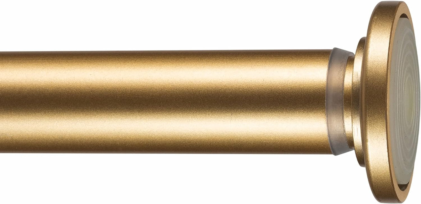 Adjustable Tension Rod | No Tools Needed | Satin Gold