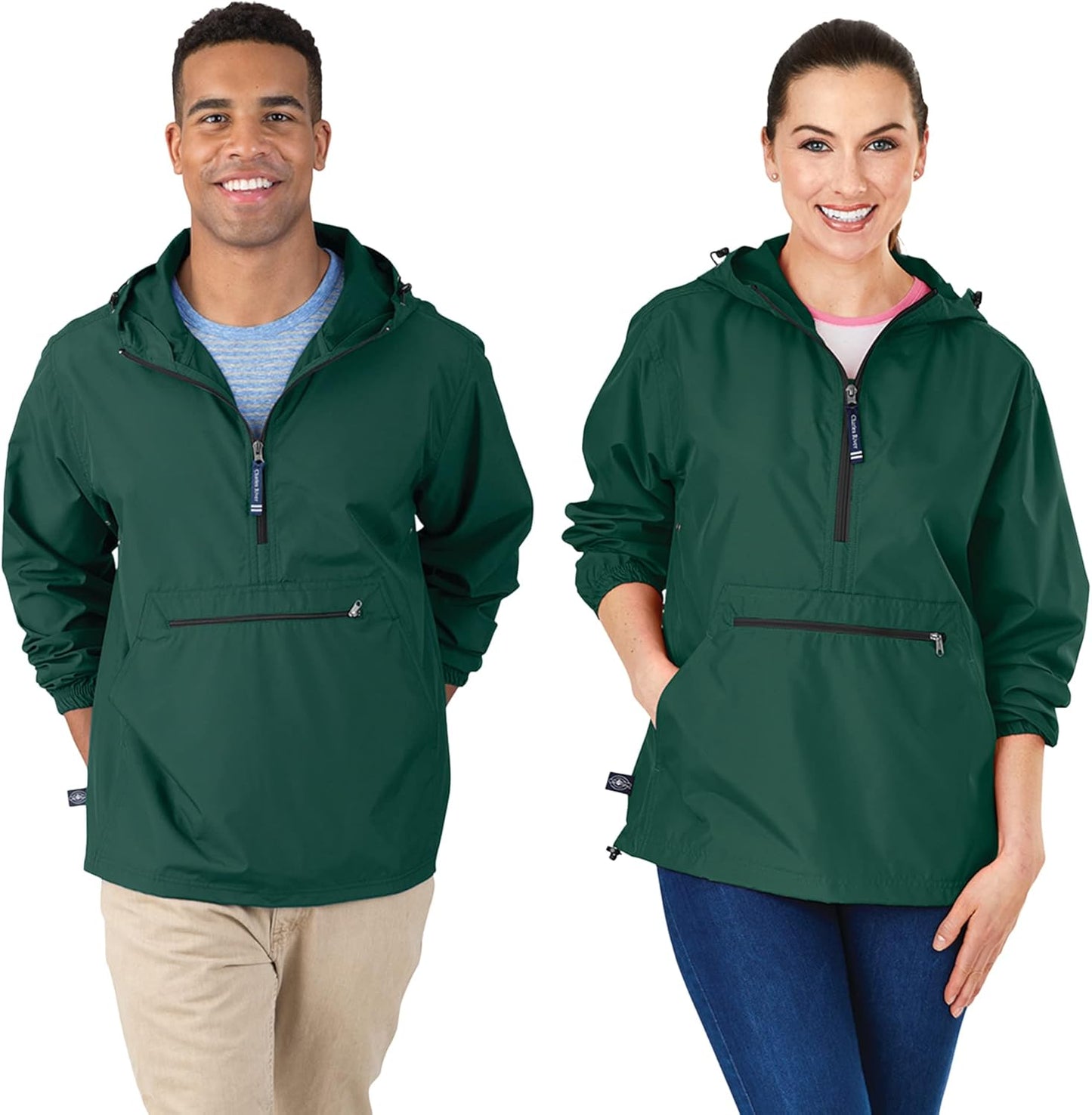 Pack-n-go Wind & Water-resistant Pullover for All Seasons