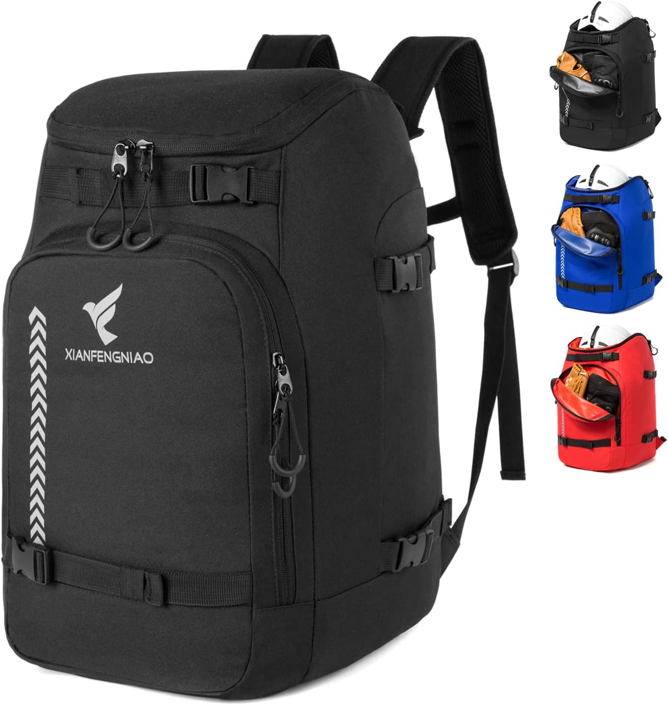 Ultimate 50L Waterproof Ski Boot Bag by XIANFENGNIAO