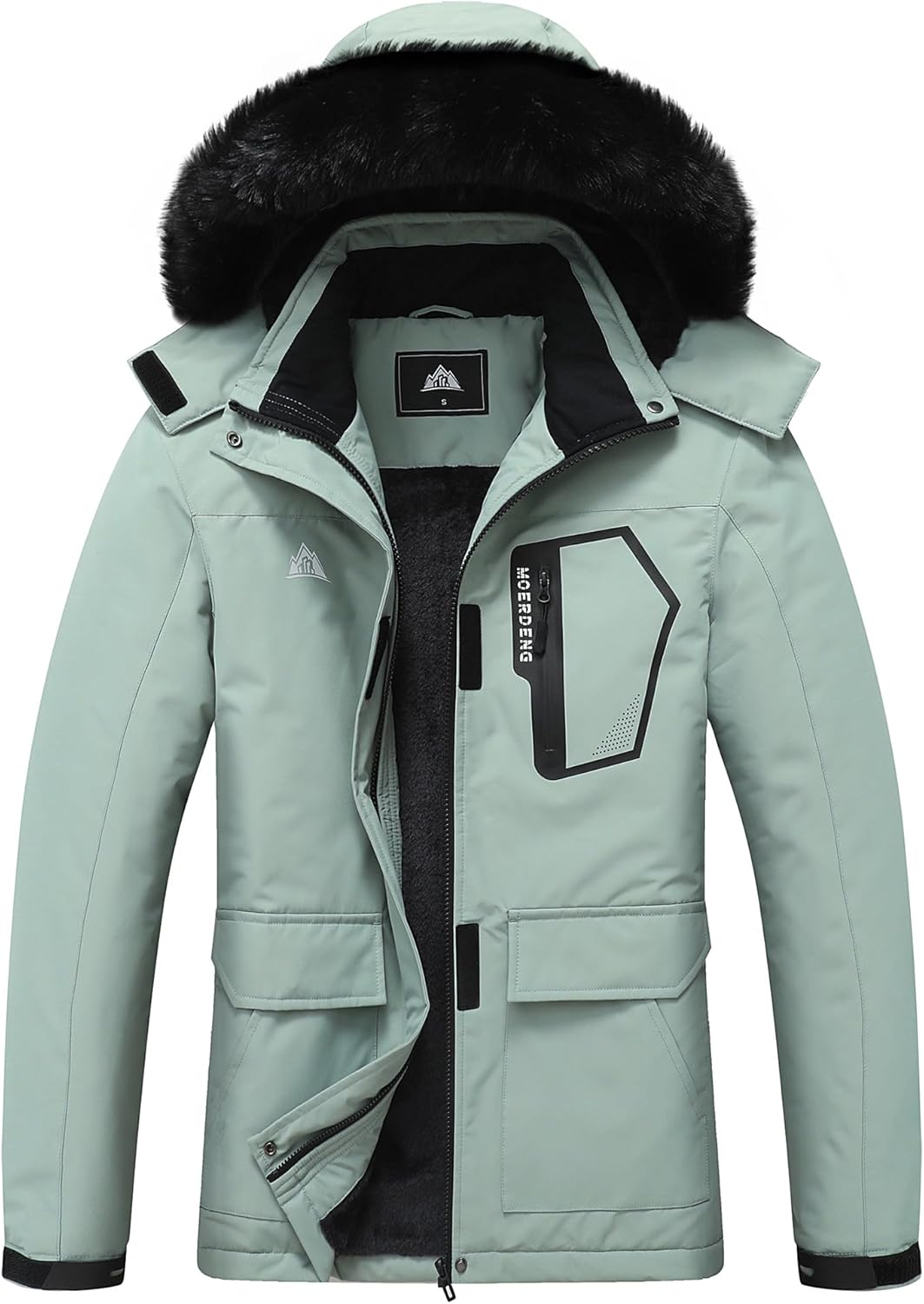 MOERDENG Women's Waterproof Ski Jacket - Stay Warm & Stylish!